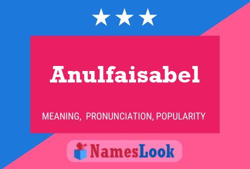 Anulfaisabel Name Poster