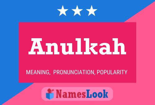 Anulkah Name Poster