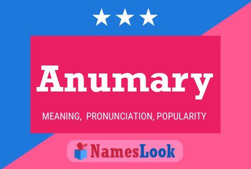 Anumary Name Poster