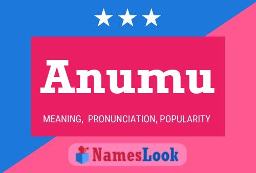 Anumu Name Poster