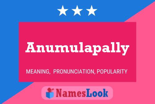 Anumulapally Name Poster