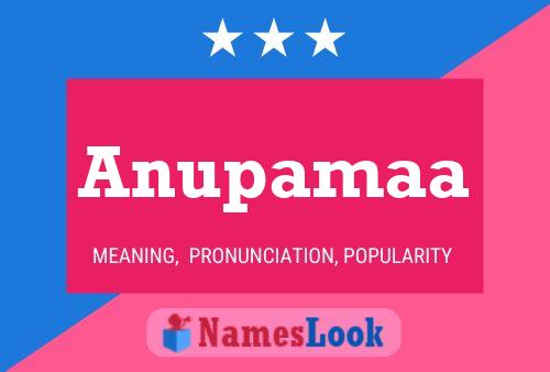 Anupamaa Name Poster