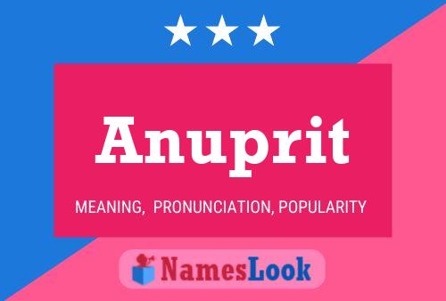 Anuprit Name Poster