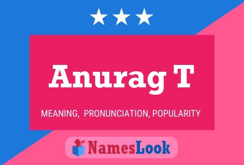 Anurag T Name Poster