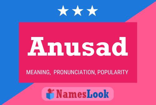 Anusad Name Poster