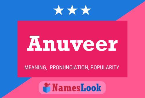 Anuveer Name Poster