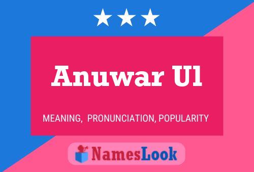 Anuwar Ul Name Poster