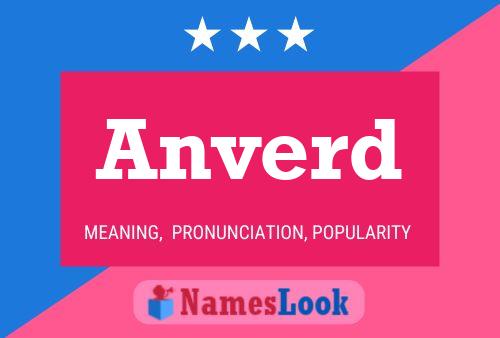 Anverd Name Poster