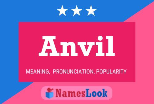 Anvil Name Poster