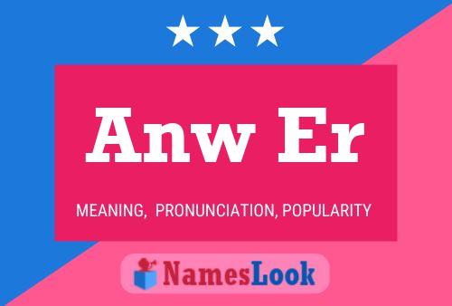 Anw Er Name Poster