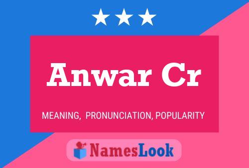 Anwar Cr Name Poster