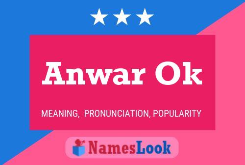 Anwar Ok Name Poster