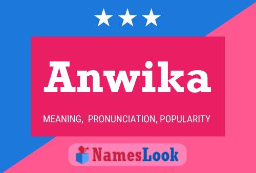 Anwika Name Poster