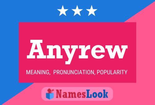 Anyrew Name Poster