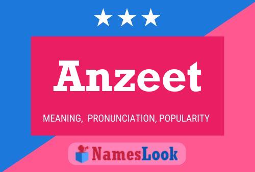 Anzeet Name Poster