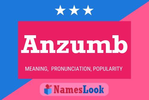 Anzumb Name Poster