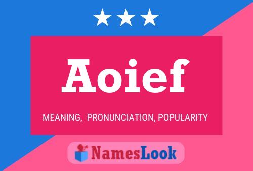 Aoief Name Poster