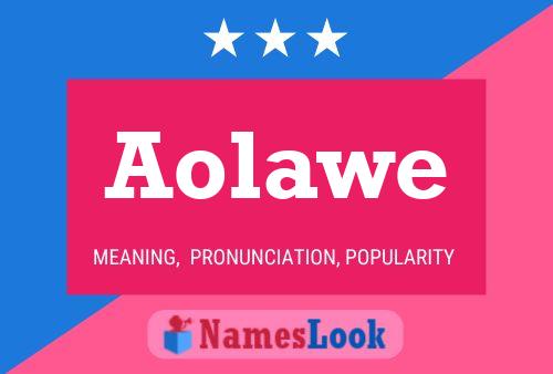 Aolawe Name Poster