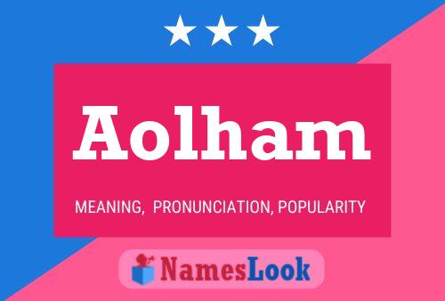 Aolham Name Poster