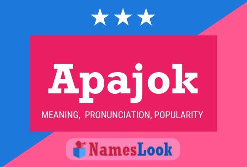 Apajok Name Poster