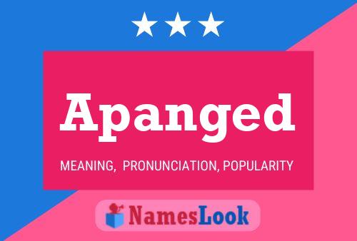 Apanged Name Poster