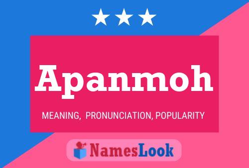 Apanmoh Name Poster