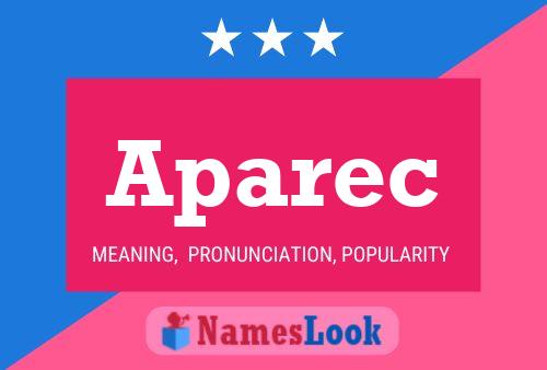 Aparec Name Poster