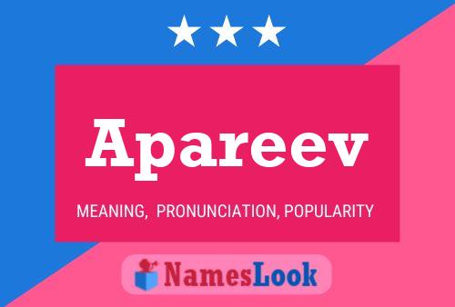 Apareev Name Poster