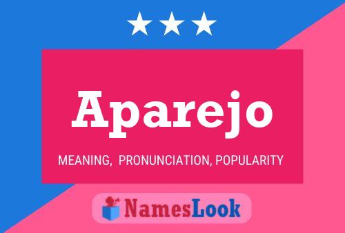 Aparejo Name Poster