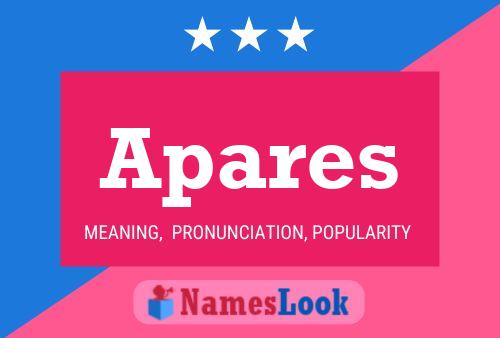 Apares Name Poster