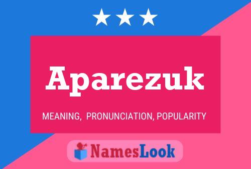 Aparezuk Name Poster