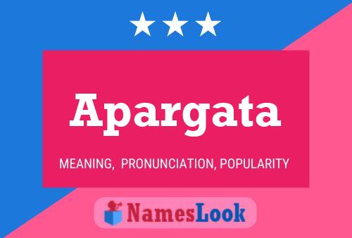 Apargata Name Poster