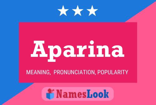 Aparina Name Poster