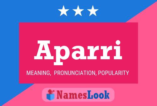 Aparri Name Poster