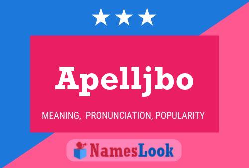 Apelljbo Name Poster