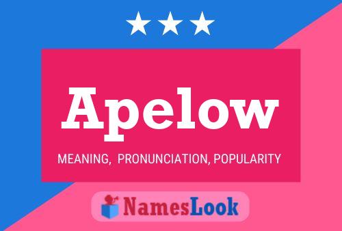 Apelow Name Poster