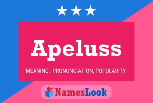 Apeluss Name Poster