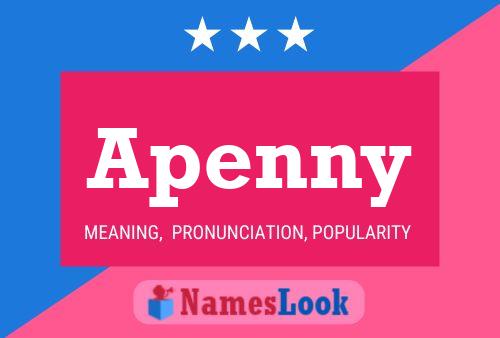 Apenny Name Poster