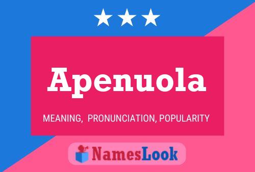 Apenuola Name Poster