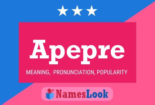 Apepre Name Poster