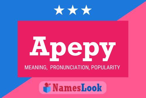 Apepy Name Poster