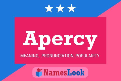 Apercy Name Poster