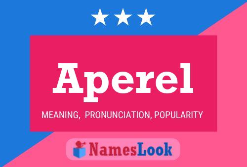 Aperel Name Poster