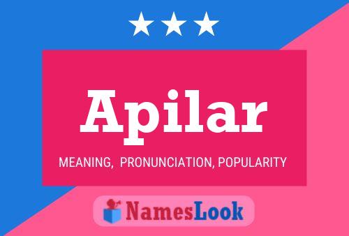 Apilar Name Poster