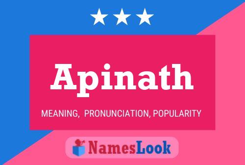 Apinath Name Poster