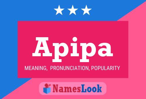 Apipa Name Poster