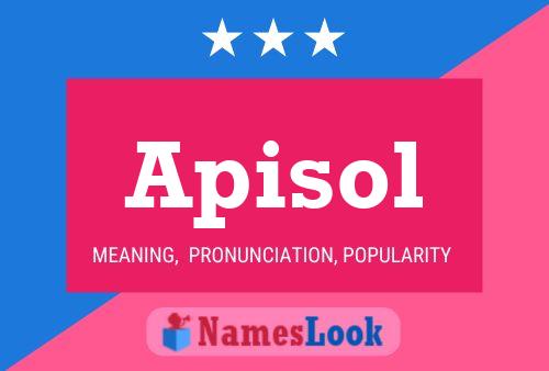 Apisol Name Poster