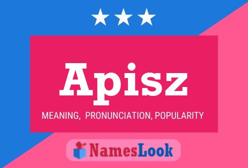 Apisz Name Poster