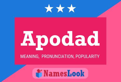 Apodad Name Poster