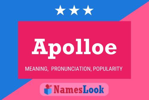 Apolloe Name Poster